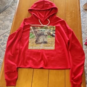 Star Wars Red Logo Long T-Shirt/sweater